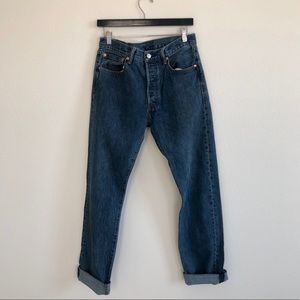 Vintage 501 Levi Jeans, High Rise